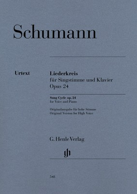 Liederkreis Song Cycle for High Voice Op 24