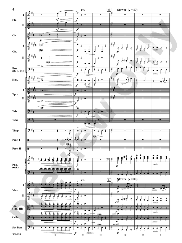 Pomp and Circumstance – Full Orchestra Conductor Score & Parts (Digital Download)