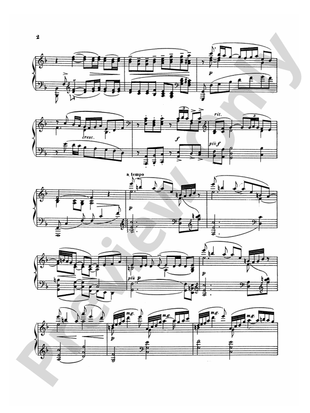 Debussy - Suite Bergamasque, Complete - Piano Solo (Digital Download)