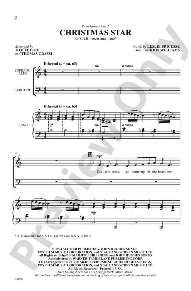 Christmas Star – SAB Choral Octavo (Digital Download)