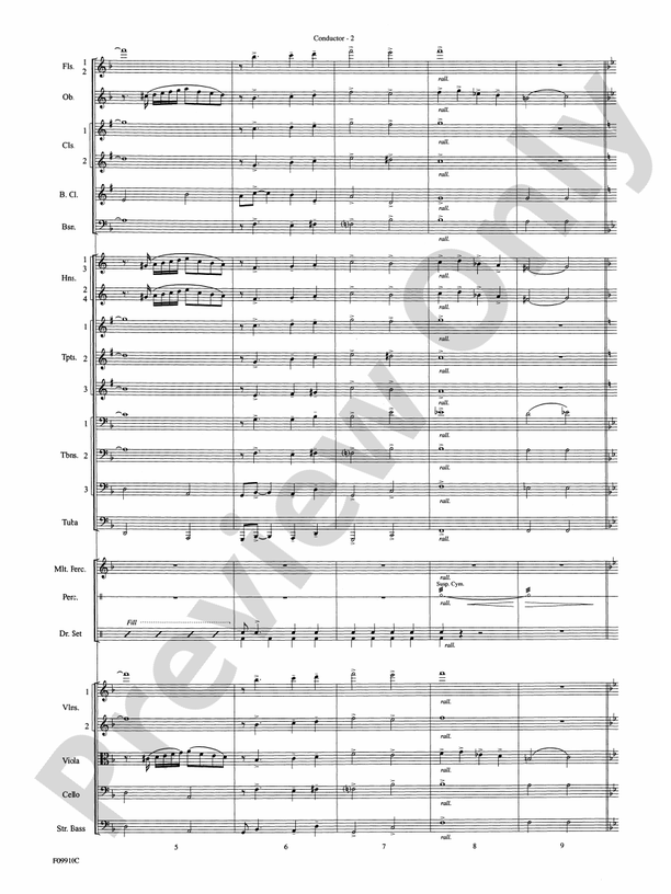 A Touch of Jazz - Full Orchestra Conductor Score & Parts (Digital Download)