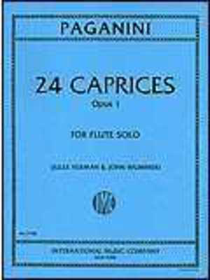 Paganini - 24 Caprices Op1 - Flute Solo IMC IMC2748