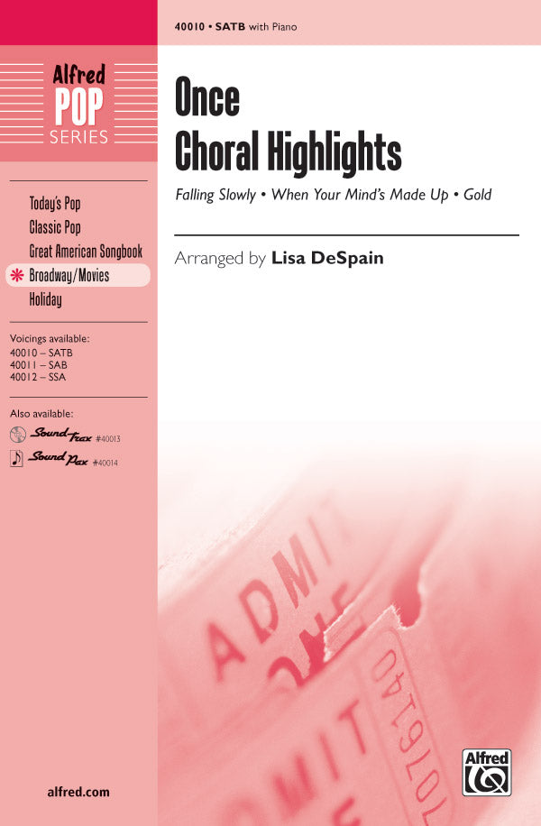 ONCE CHORAL HIGHLIGHTS SATB