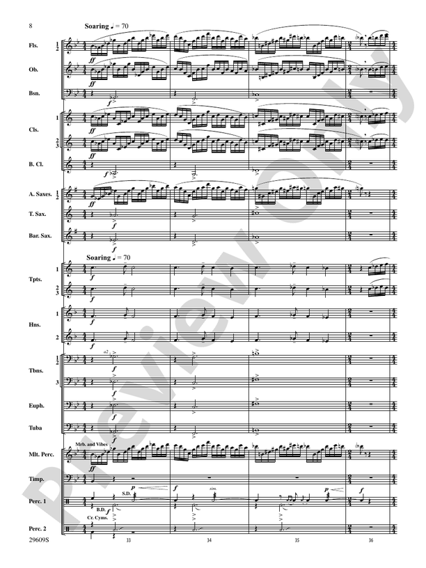 Echoes of Egypt - Concert Band Conductor Score & Parts (Digital Download)