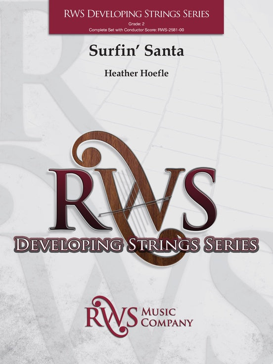 Surfin' Santa - String Orchestra Conductor Score & Parts (Digital Download)