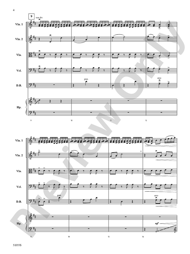 Radiant Joy – String Orchestra Conductor Score & Parts (Digital Download)