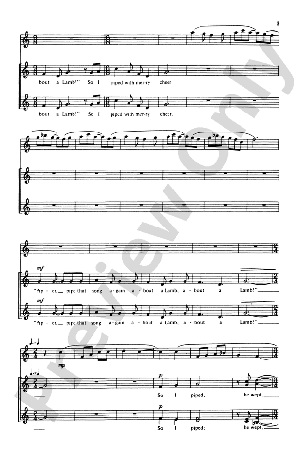 Laughing Song – SSAA Choral Octavo (Digital Download)