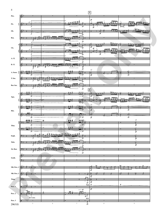 Beyond Whistler - Concert Band Conductor Score & Parts (Digital Download)