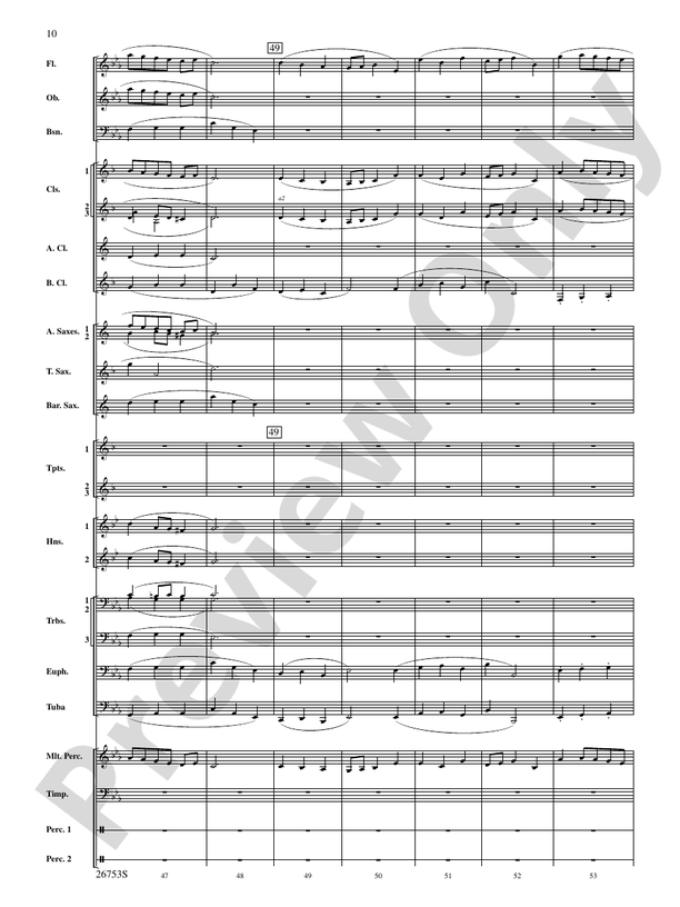 Trumpet March and Ayre - Concert Band Conductor Score & Parts (Digital Download)