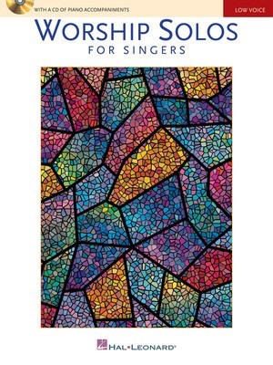 Worship Solos for Singers - Low Voice Edition with CD of Piano Accompaniments - Various - Vocal Low Voice Hal Leonard Accompaniment CD /CD