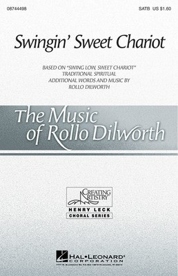 Swingin' Sweet Chariot - SAB Rollo Dilworth Hal Leonard Choral Score Octavo