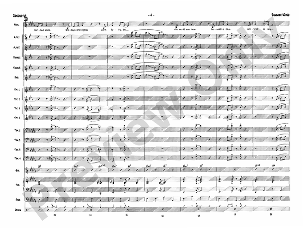 Summer Wind - Jazz Ensemble Conductor Score & Parts(Digital Download)