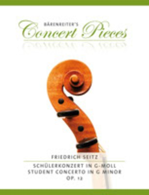 Seitz Student Concerto in G Major Op 12 Violin/Pno