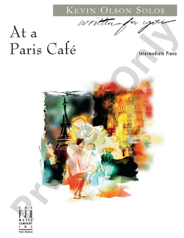 At a Paris Café - Piano (Digital Download)