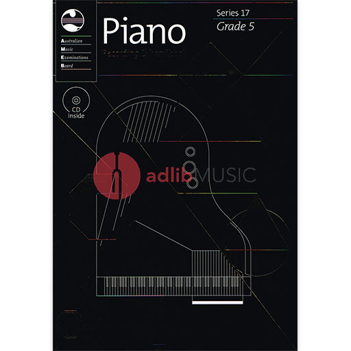 AMEB Piano Series 17 Grade 5 - Piano CD Recording & Handbook AMEB 1201102339