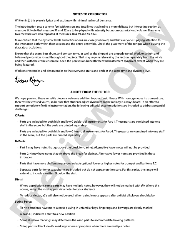 Residence of the Lords (Flexible Arrangement) - Concert Band Conductor Score & Parts (Digital Download)