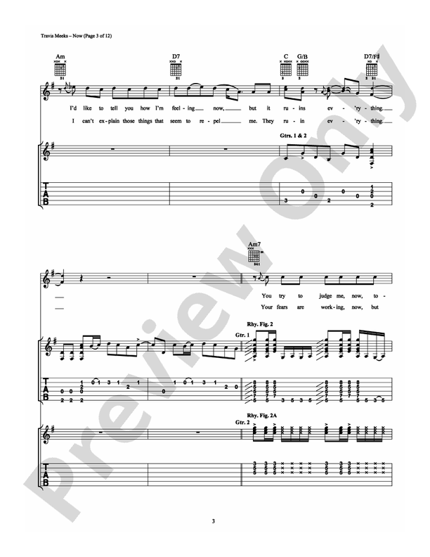 Now - Guitar TAB (Digital Download)