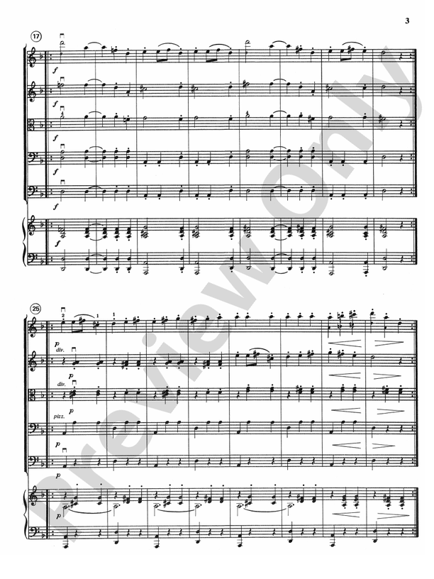 Three Slavonic Dances – String Orchestra Conductor Score & Parts (Digital Download)