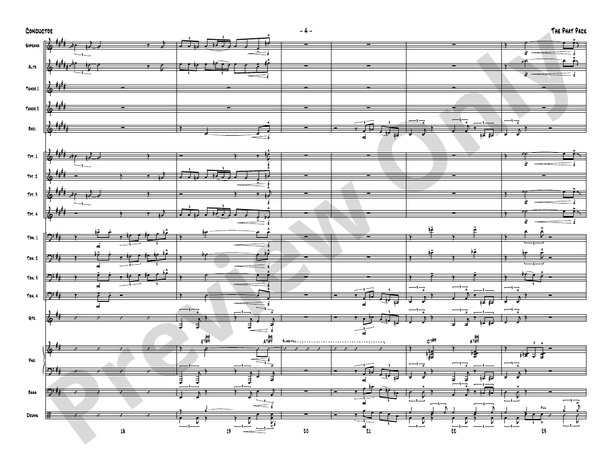 The Phat Pack - Jazz Ensemble Conductor Score & Parts(Digital Download)