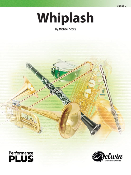 Whiplash - Concert Band Conductor Score & Parts (Digital Download)