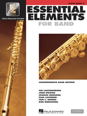 Essential Elements for Band Book 2 - Flute/EEi Online Resources by Menghini/Bierschenk/Higgins/Lavender/Lautzenheiser/Rhodes Hal Leonard 862588