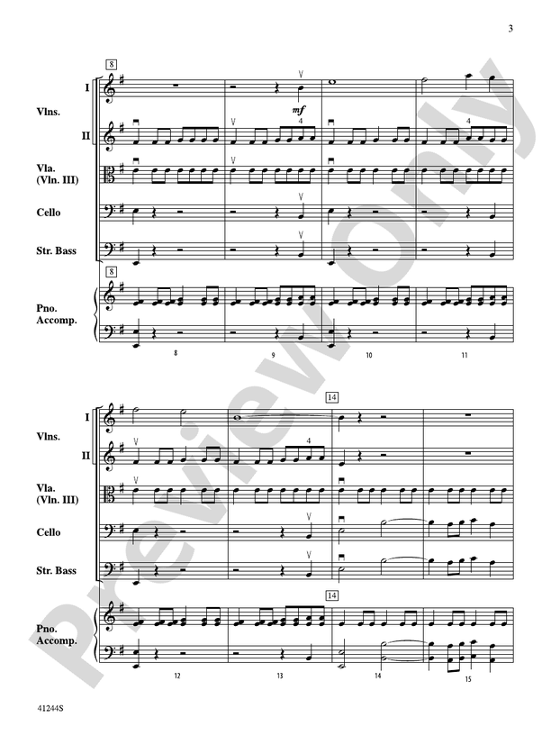 Ablaze – String Orchestra Conductor Score & Parts (Digital Download)