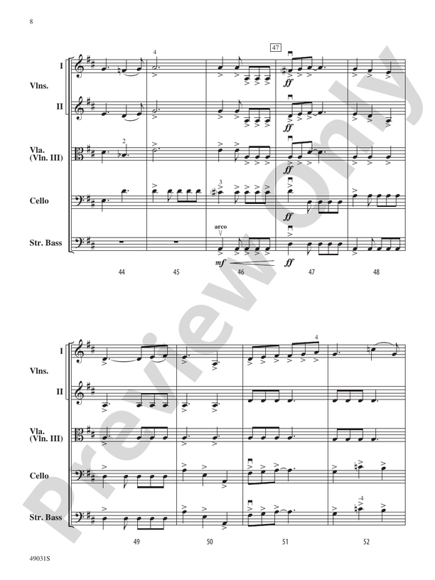 Into the Stars - String Orchestra Conductor Score & Parts (Digital Download)