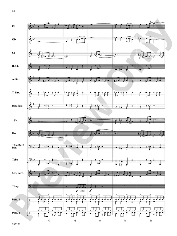 Spy Games - Concert Band Conductor Score & Parts (Digital Download)