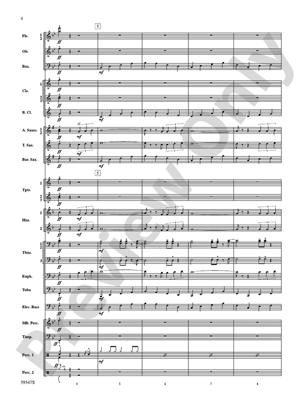 Mash-Up ‚Äì Vol. 2 - Concert Band Conductor Score & Parts (Digital Download)