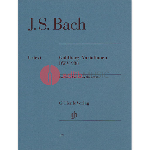 Bach - Goldberg Variations BWV988 - Piano Solo Henle HN159