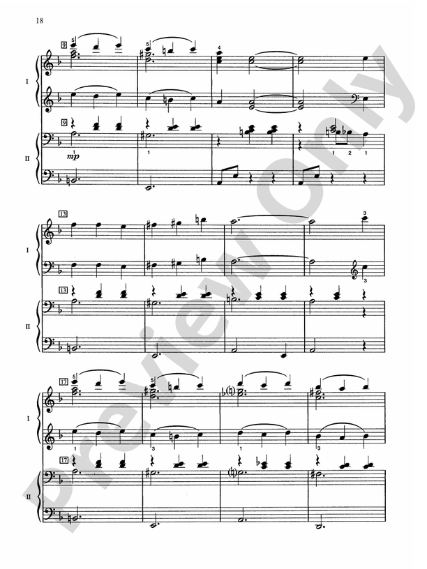 By Strauss (from "The Show Is On") - 2 Pianos, 4 Hands (Digital Download)