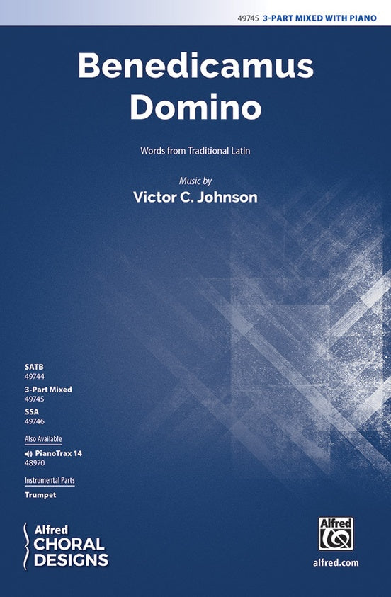 Benedicamus Domino - 3 Part Mixed Choral Octavo (Digital Download)