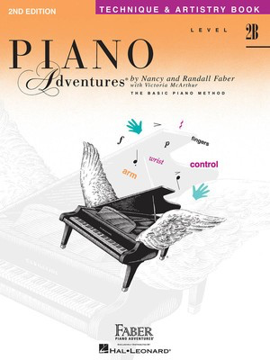 Piano Adventures Level 2B Technique & Artistry Book - Piano by Faber/Faber Hal Leonard 420192