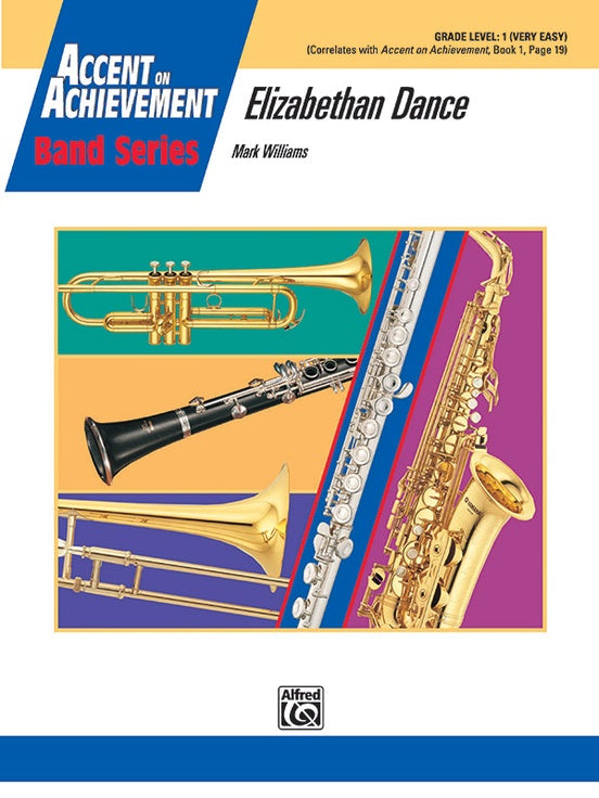 Elizabethan Dance - Concert Band Conductor Score & Parts (Digital Download)