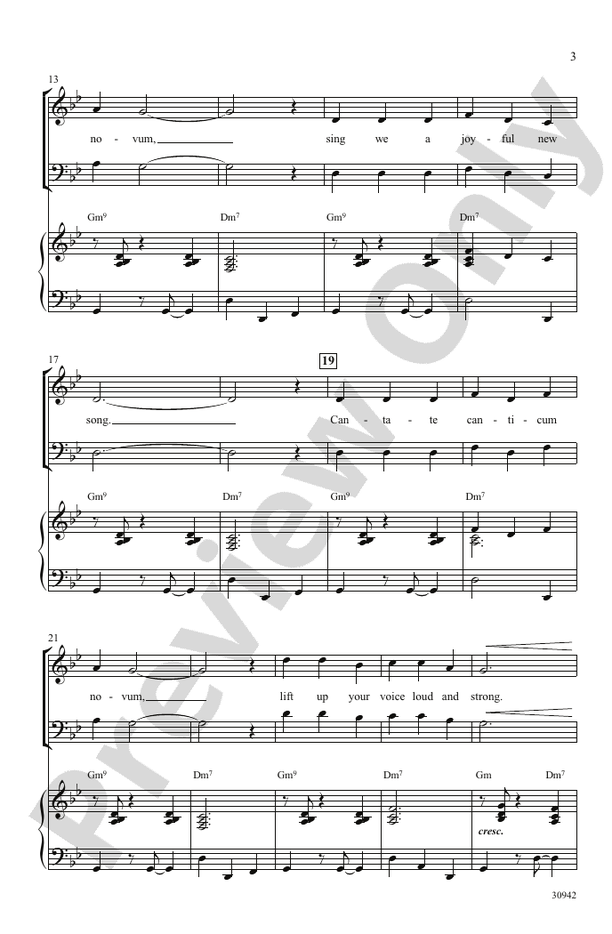 Jazz Cantate – SATB Choral Octavo (Digital Download)