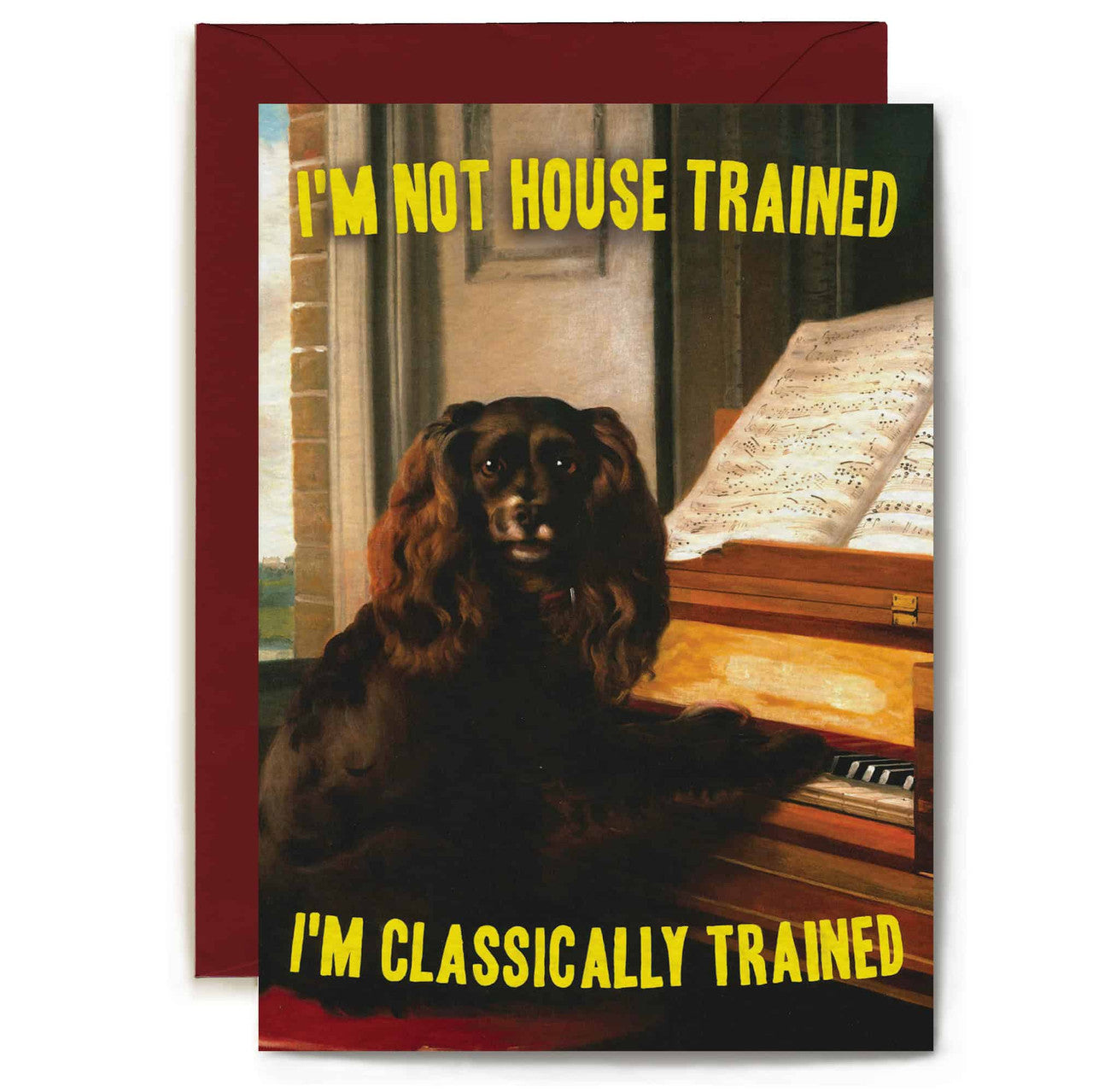 Greeting Card "Classically Trained"