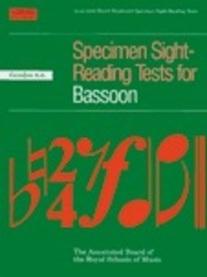Specimen Sight-Reading Tests for Bassoon, Grades 6-8 - ABRSM - Bassoon ABRSM Bassoon Solo