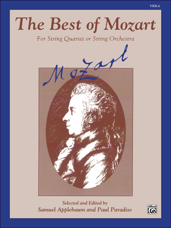 BEST OF MOZART STR ORCH VLA ED APPLEBAUM/PARADIS