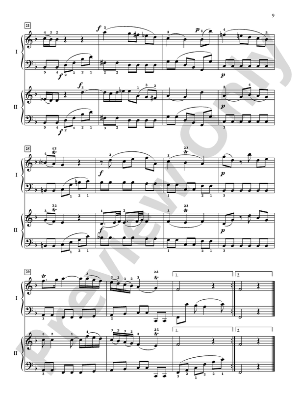 Essential Two-Piano Repertoire - 20 Late Intermediate to Early Advanced Selections in Their Original Form - 2 Pianos, 4 Hands (Digital Download)