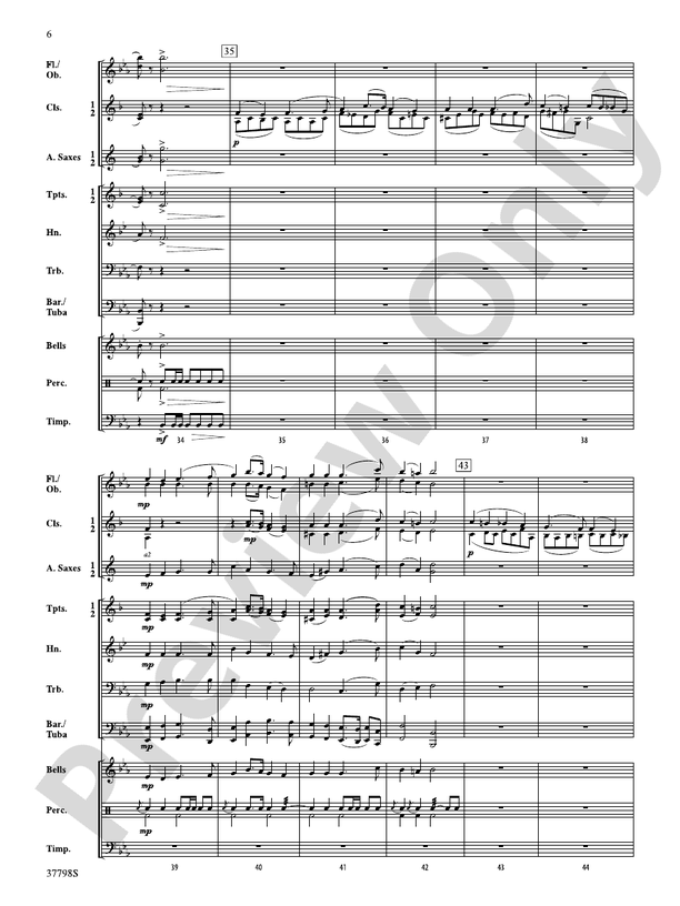 Romance, Op. 40 - Concert Band Conductor Score & Parts (Digital Download)