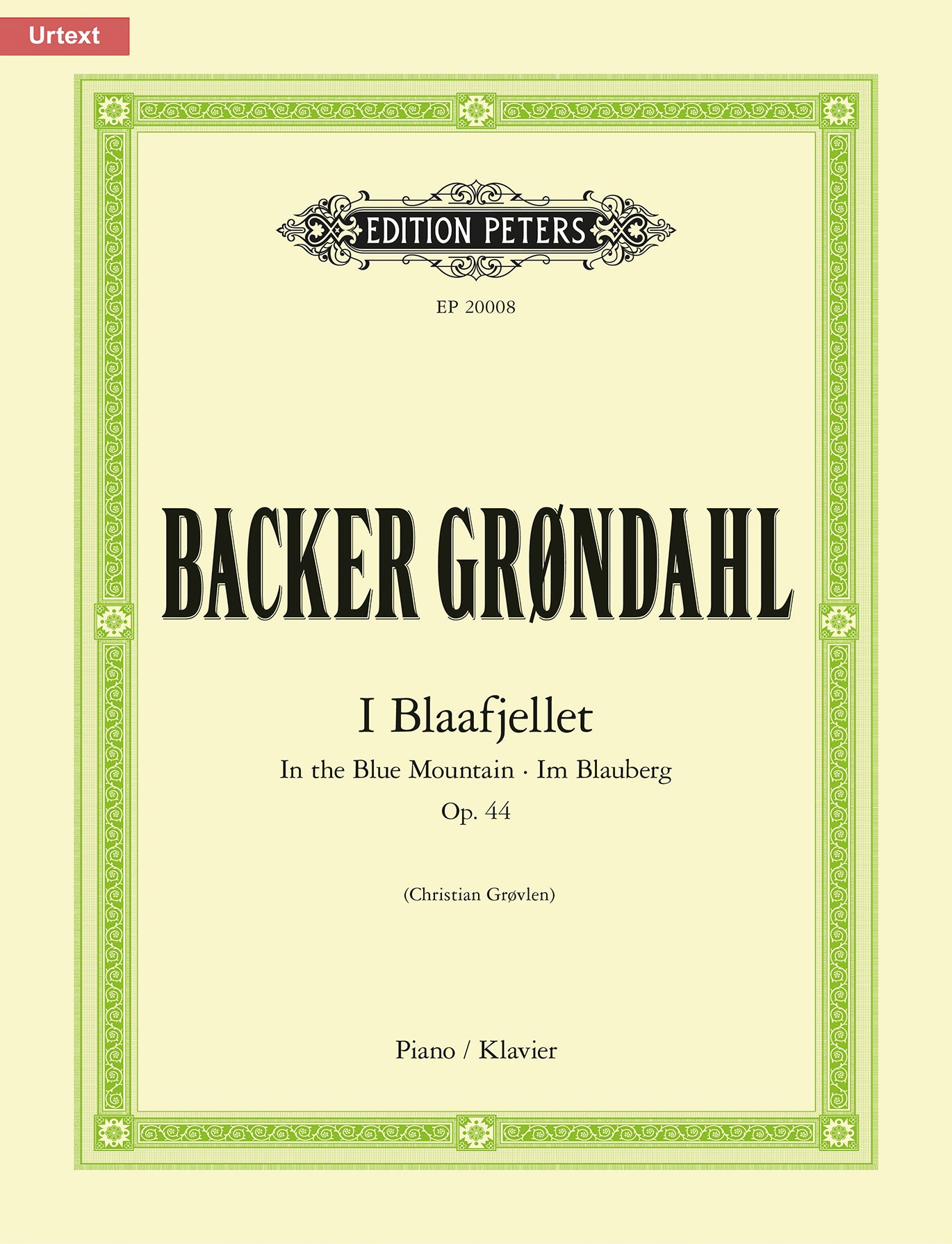 Grøndahl - Stortrollet (The Great Troll) Op.44 (EP20008) - Piano Solo (Digital Download)