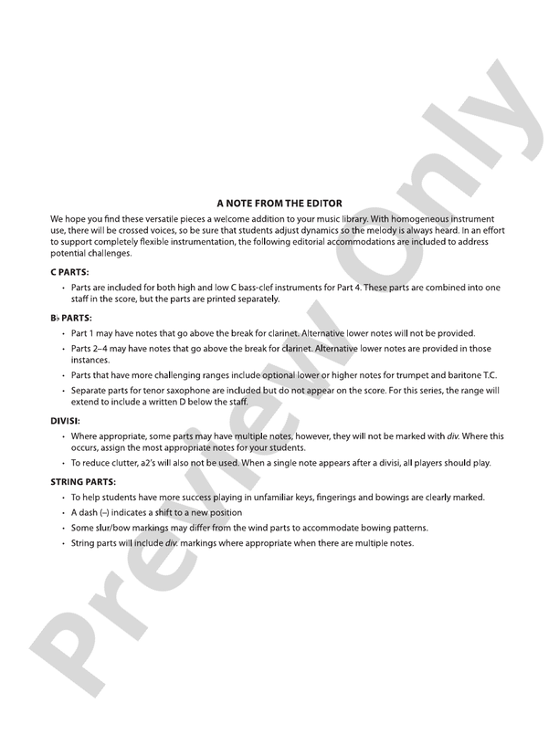 Holiday Rock (Flexible Arrangement) - Concert Band Conductor Score & Parts (Digital Download)