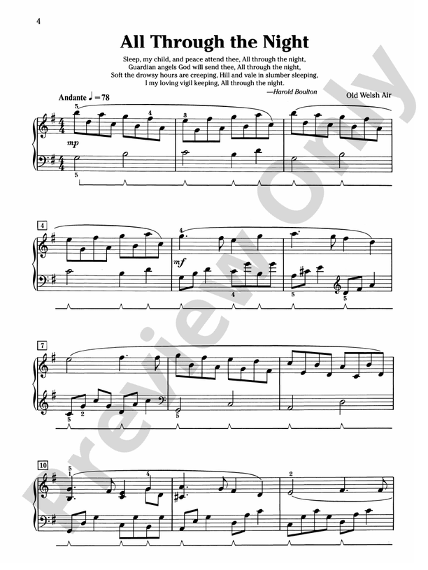 Sacred Silhouettes - Piano (Digital Download)