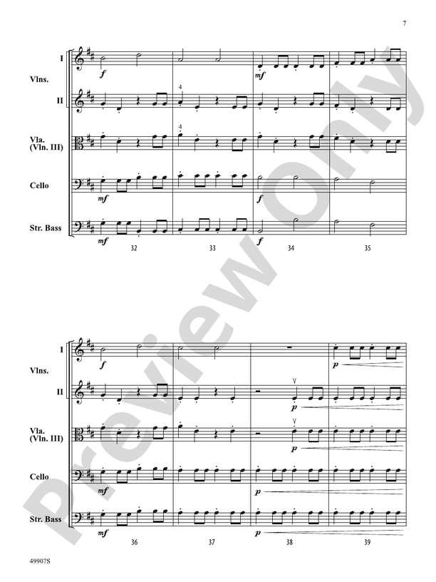 Playground Games - String Orchestra Conductor Score & Parts (Digital Download)
