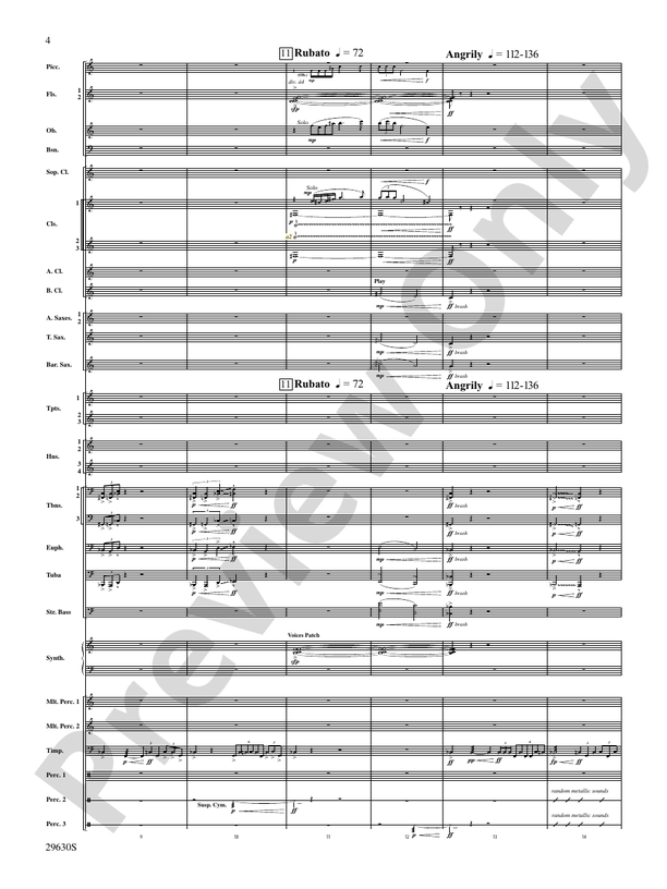 Stawamus Chief - Concert Band Conductor Score & Parts (Digital Download)