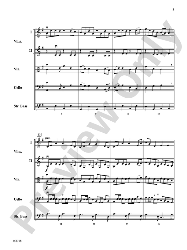 Gaelic Trilogy - String Orchestra Conductor Score & Parts (Digital Download)