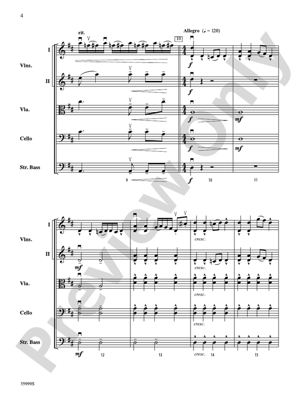 1812 -- A Fiddler's Overture – String Orchestra Conductor Score & Parts (Digital Download)