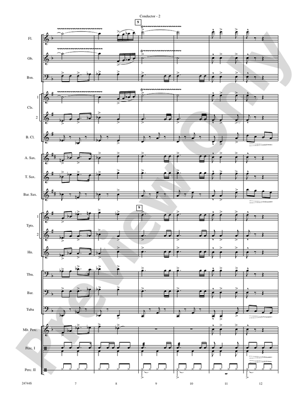 Down Home Christmas - Concert Band Conductor Score & Parts (Digital Download)