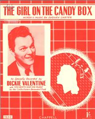 The Girl On The Candy Box - Dickie Valentine - PVG (Digital Download)