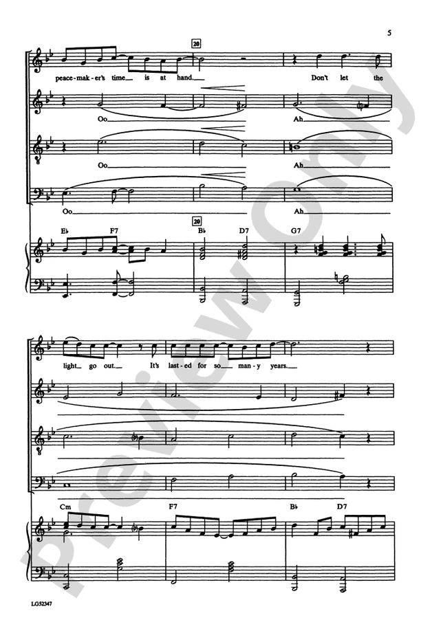 Light One Candle – SATB Choral Octavo (Digital Download)